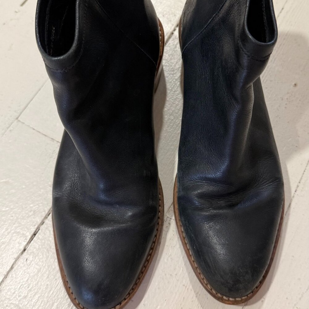 Loeffler Randall Felix Stacked Heel Ankle Boot
